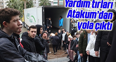 Atakum Belediyesi Tırları Bir Bir Bölgeye Ulaşıyor