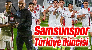 Samsunspor U17 Türkiye İkincisi