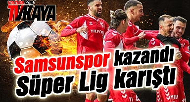Samsunspor Kazandı Süper Lig Karıştı