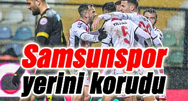 Samsunspor Yerini Korudu, Süper Ligi Alev Alev