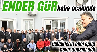 AK Parti Çarşamba Belediye Başkan Adayı Ender Gür Baba Ocağında