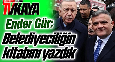 AK Parti Çarşamba Belediye Başkan Adayı Ender Gür: Belediyeciliğin Kitabını Yazdık 