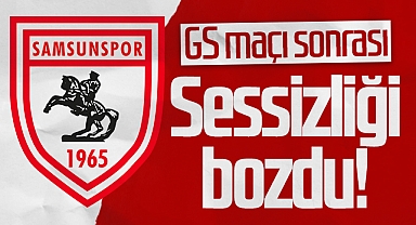 Samsunspor'dan Sert Açıklama