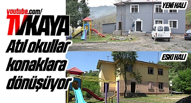 Tekkeköy'de Atıl Okullar Konaklara Dönüşüyor