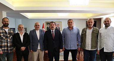 TSYD Samsun Şube'den Vali Orhan Tavlı'ya Ziyaret