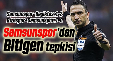 Samsunspor Taraftarından Bitigen Tepkisi