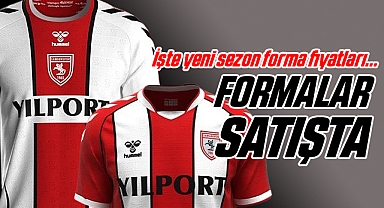 Samsunspor'un Yeni Sezon Formaları Satışta. İşte Fiyatlar...