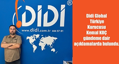 Didi Global Türkiye Kurucusu Kemal Koç: Paylaşımlı Yolculuk Kanunlaşmalı