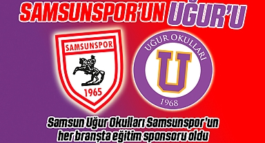 Samsun Uğur Okulları Samsunspor'un Eğitim Sponsoru 