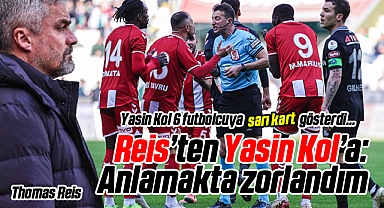Thomas Reis'ten Hakem Yasin Kol'a Eleştiri