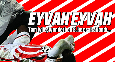 Samsunspor'da Bir Sakatlık Şoku Daha