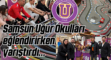 Samsun Uğur Okulları Eğlendirirken Yarıştırdı