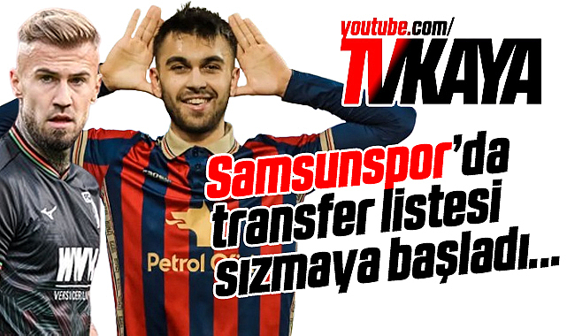 Samsunspor'un Transfer Listesi Sızmaya Başladı. İşte İlk İsimler...