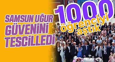 Samsun Uğur Okulları 1000 Öğrenci Barajını Aştı
