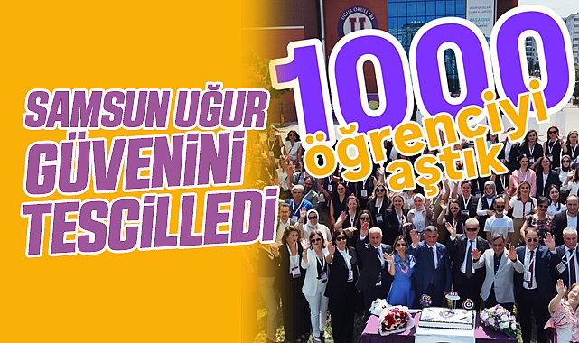 Samsun Uğur Okulları 1000 Öğrenci Barajını Aştı